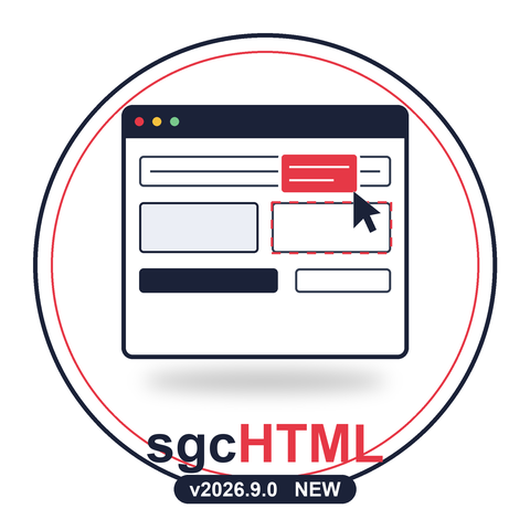sgcHTML Design Surface — Build Pages Visually, Not Just in Code