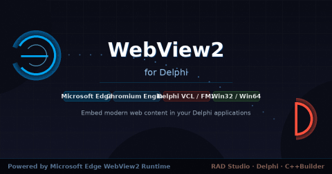 Microsoft Edge WebView2 Delphi