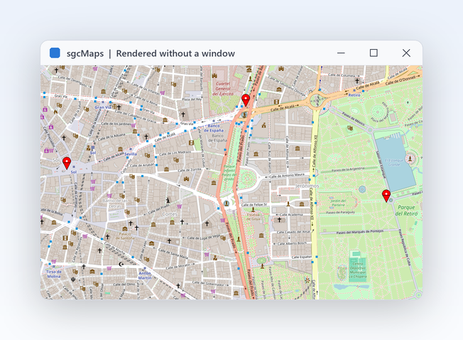 Renderuj obrazy map na serwerze