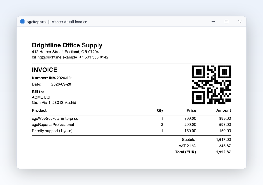 sgcReports ReportInvoice